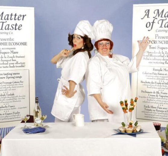 Foodies comedy duo