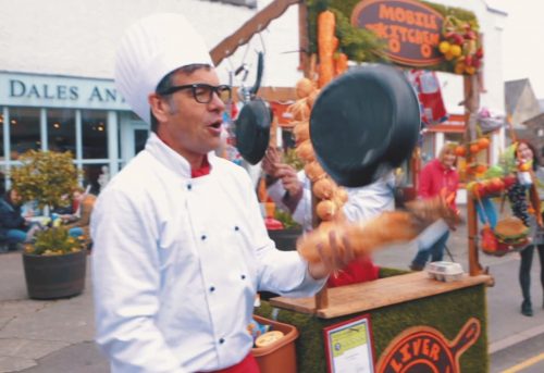 Mobile Comedy Kitchen | Food & Drink Festival Entertainment